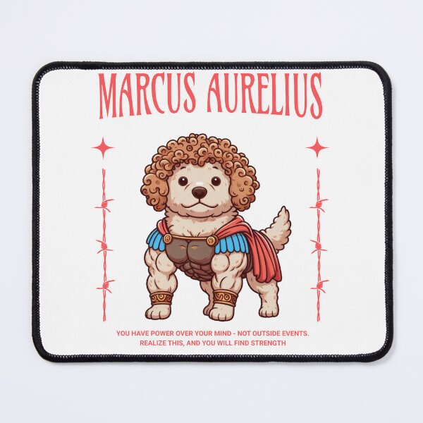 Item preview, marcus aurelius quotes Dog designed and sold by LemuellTrends.