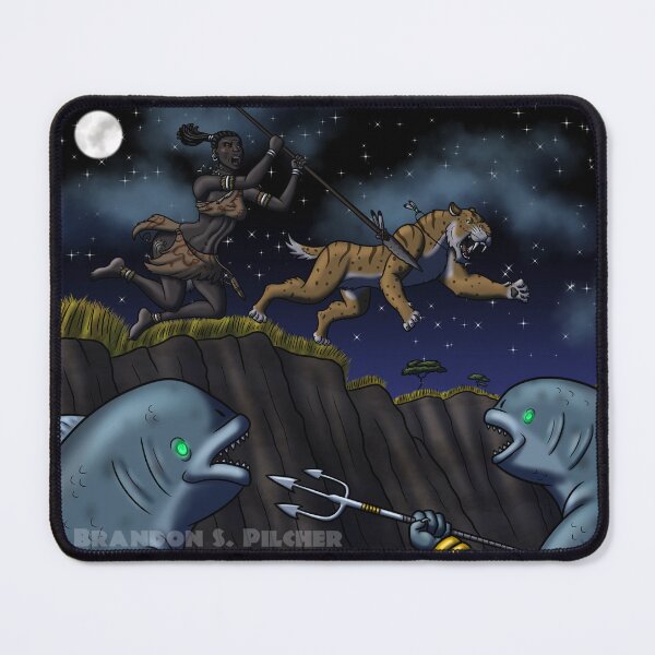 Item preview, Attacking the Deep Ones designed and sold by Brandon Pilcher's Creative Adventures.
