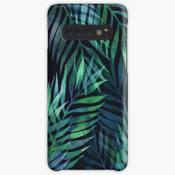 Funky banana leaf pattern. Samsung S10 Case