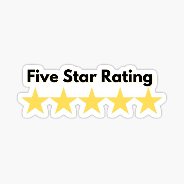 Item preview, Five Star Rating designed and sold by mhmcre8s.