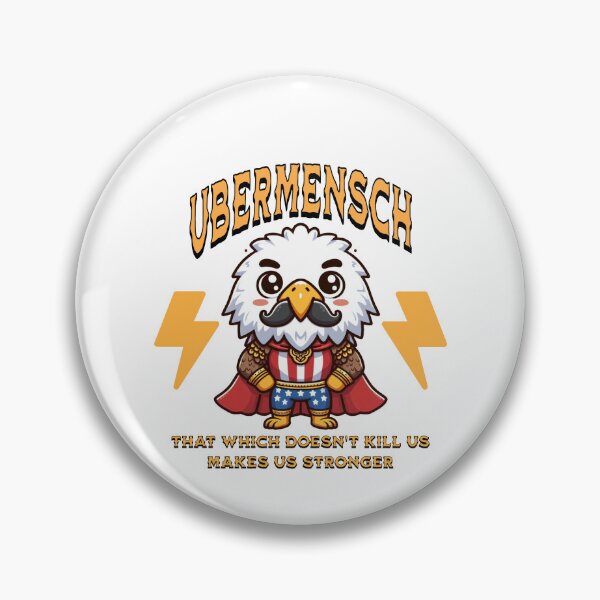 Item preview, nietzsche ubermensch Eagle designed and sold by LemuellTrends.