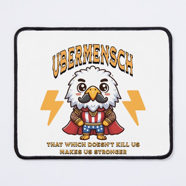 Item preview, nietzsche ubermensch Eagle designed and sold by LemuellTrends.
