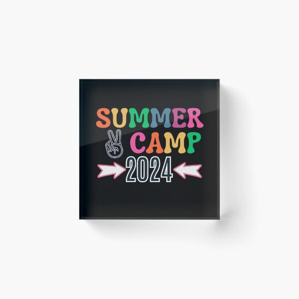 Item preview,  Summer Camp Retro Groovy Typographic Colorful Design designed and sold by Raise2Shine.