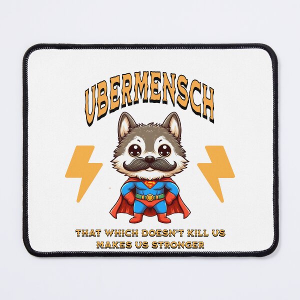 Item preview, nietzsche ubermensch Fox designed and sold by LemuellTrends.
