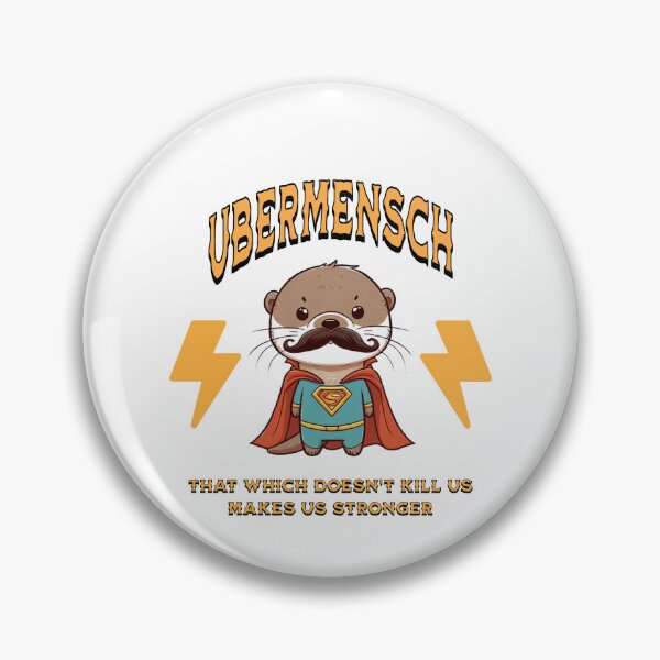 Item preview, nietzsche ubermensch Otter designed and sold by LemuellTrends.