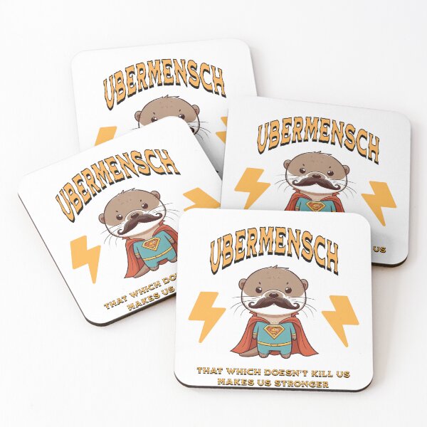 Item preview, nietzsche ubermensch Otter designed and sold by LemuellTrends.