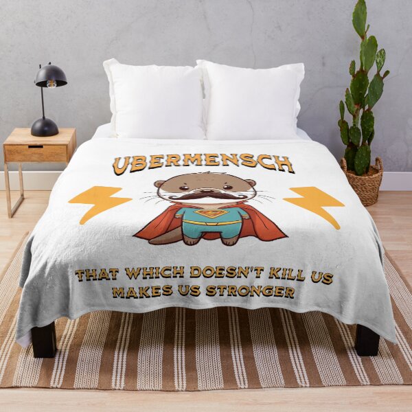 Item preview, nietzsche ubermensch Otter designed and sold by LemuellTrends.
