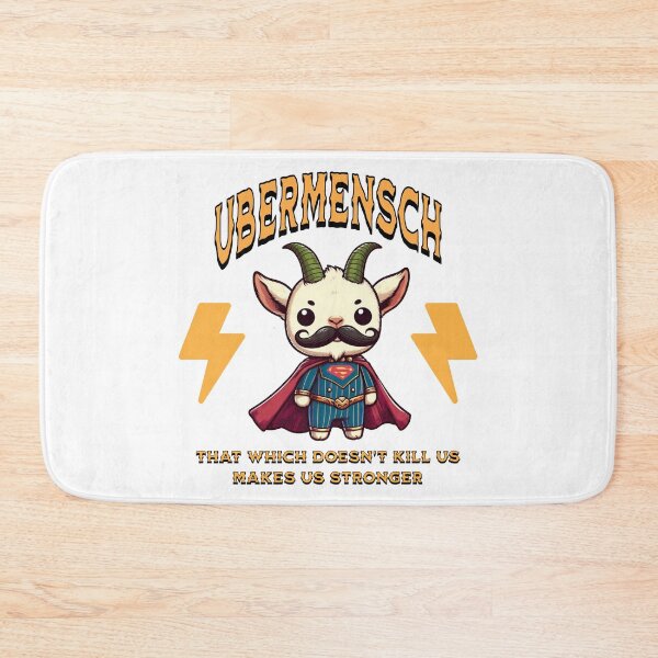 Item preview, nietzsche ubermensch Goat designed and sold by LemuellTrends.