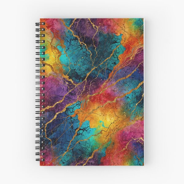 Item preview, Vibrant rainbow abstract art designed and sold by PatternPuppy.