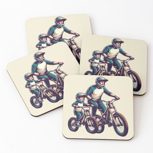 Item preview, Father And Son Trials Bike designed and sold by Designowner.