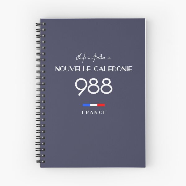 Item preview, Life is better in NOUVELLE CALÉDONIE Number 988 France  designed and sold by frenchsalsa.