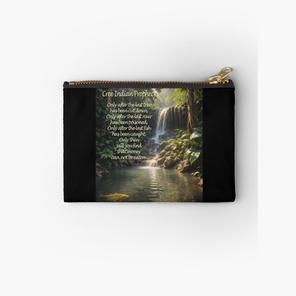Item preview, Native American Indian "Cree Prophecy" waterfall designed and sold by Irisangel.