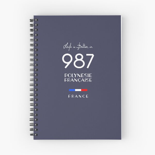 Item preview, Life is better in POLYNÉSIE FRANÇAISE Number 987 France designed and sold by frenchsalsa.