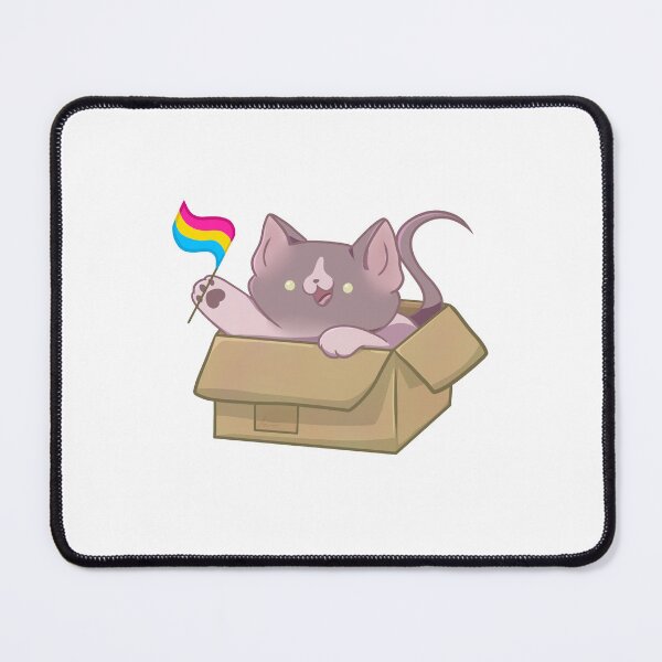 Item preview, pride sphynx cat - pansexual flag designed and sold by linnylooo.