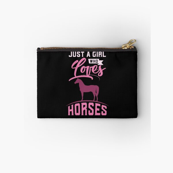 Item preview, Just A Girl Who Loves Horse Horse Riding Horsewoman designed and sold by anziehend.