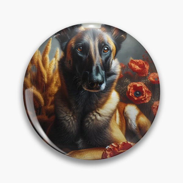 Item preview, Belgian Malinois Portrait designed and sold by TheAnimalZ00.