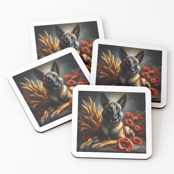 Item preview, Belgian Malinois Portrait designed and sold by TheAnimalZ00.