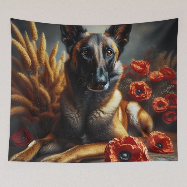 Item preview, Belgian Malinois Portrait designed and sold by TheAnimalZ00.