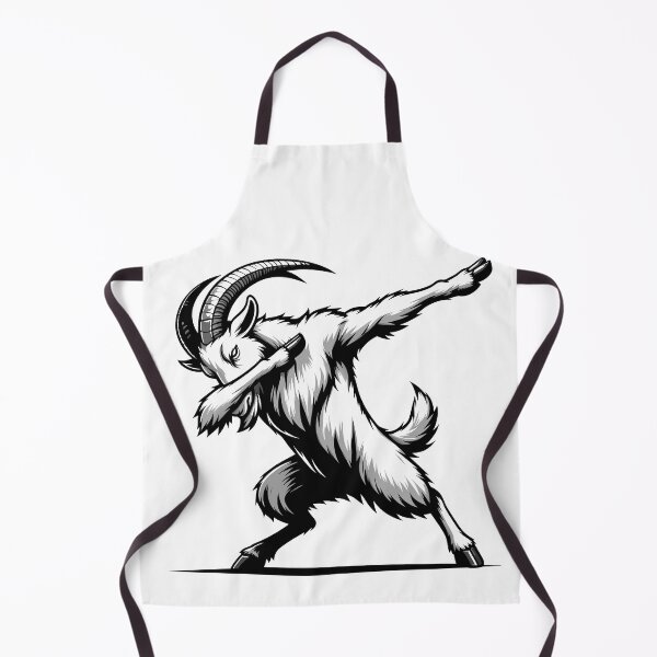 Item preview, Dabbing Goat - Monochrome Mountain Caprine designed and sold by Designowner.