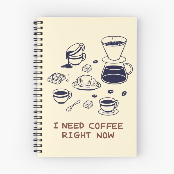 Item preview, I Need Coffee Right Now!  designed and sold by SageKimIllust.