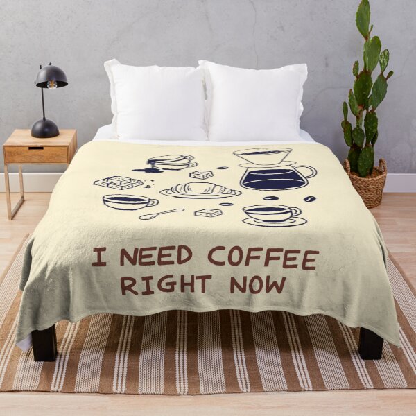 Item preview, I Need Coffee Right Now!  designed and sold by SageKimIllust.