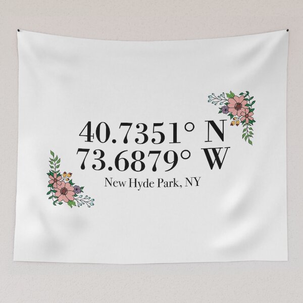 Item preview, New Hyde Park, NY Coordinates designed and sold by mynameisliana.