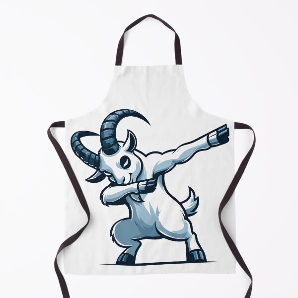 Item preview, Dabbing Goat - Modern Mythical Creature Art designed and sold by Designowner.