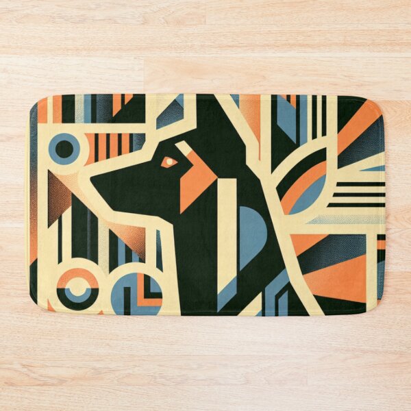 Item preview, Art Deco Belgian Malinois   designed and sold by TheAnimalZ00.