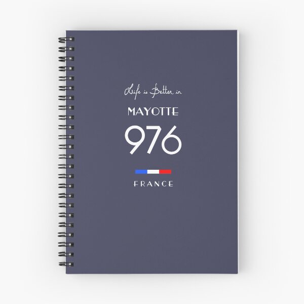Item preview, Life is better in MAYOTTE Number 976 Outre Mer France designed and sold by frenchsalsa.