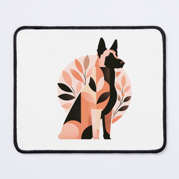 Item preview, Geometric Floral Belgian Malinois designed and sold by TheAnimalZ00.