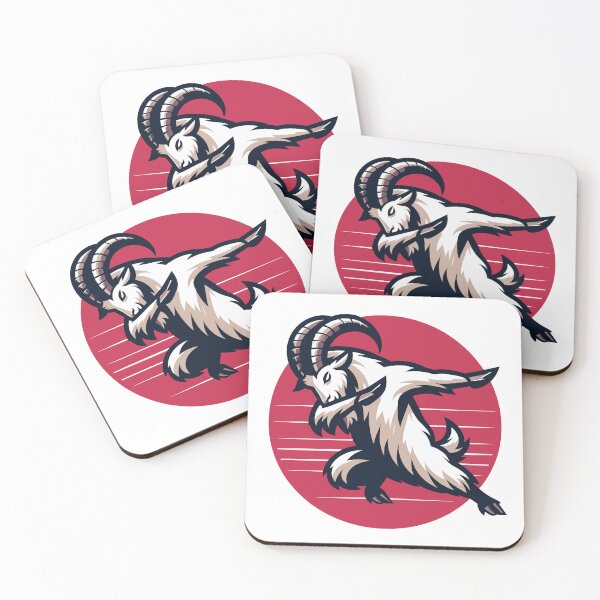 Item preview, Dancing Goat - Dynamic Animal Illustration designed and sold by Designowner.