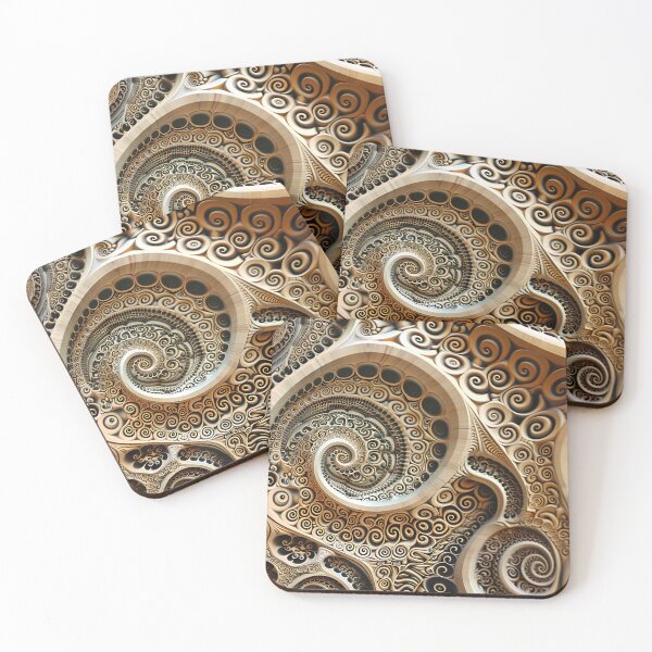 Item preview, Fractals Abstract Art designed and sold by Obsidian Ink by Wilshire.