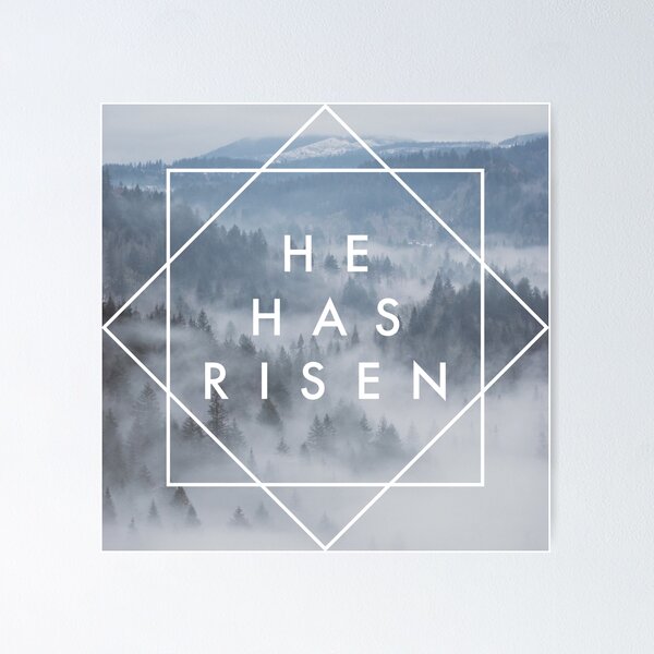 Item preview, He Has Risen designed and sold by Just4 FunsArt.