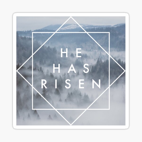 Item preview, He Has Risen designed and sold by Just4 FunsArt.