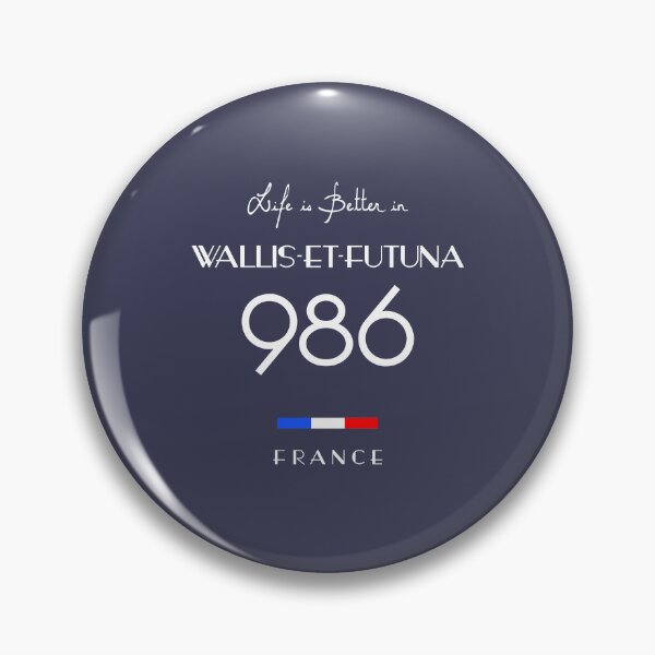 Item preview, Life is better in WALLIS-ET-FUTUNA Number 986 France designed and sold by frenchsalsa.