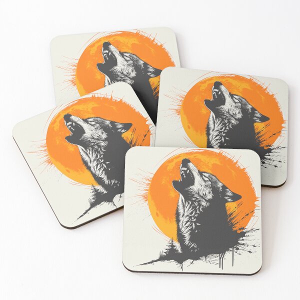 Item preview, Howling Wolf Portrait designed and sold by NDaZone.