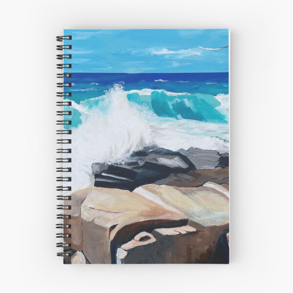 Item preview, Rocky Beach designed and sold by MLWParchmentArt.