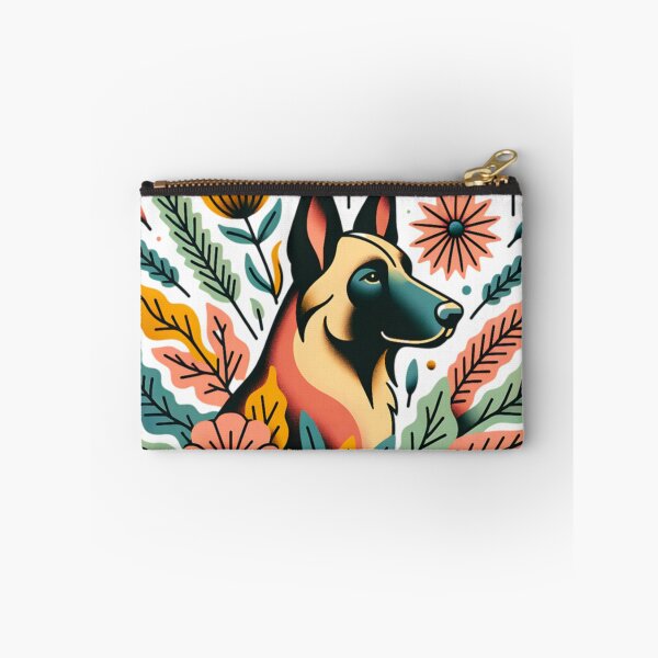 Item preview, Cute Floral Belgian Malinois  designed and sold by TheAnimalZ00.
