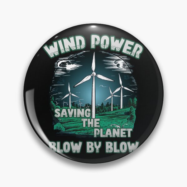 Item preview, WIND POWER saving the planet blow by blow design designed and sold by Jt41.