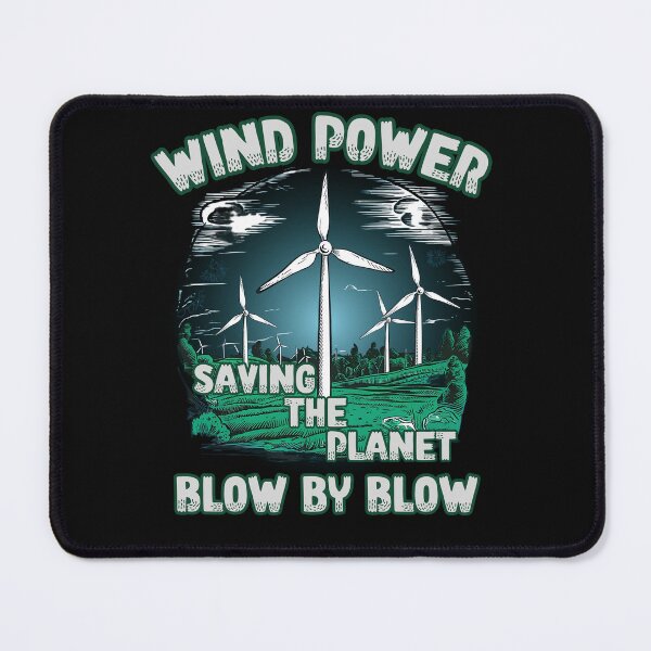 Item preview, WIND POWER saving the planet blow by blow design designed and sold by Jt41.