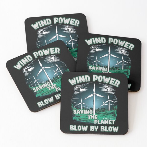 Item preview, WIND POWER saving the planet blow by blow design designed and sold by Jt41.