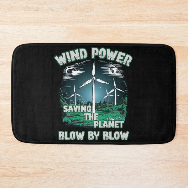 Item preview, WIND POWER saving the planet blow by blow design designed and sold by Jt41.