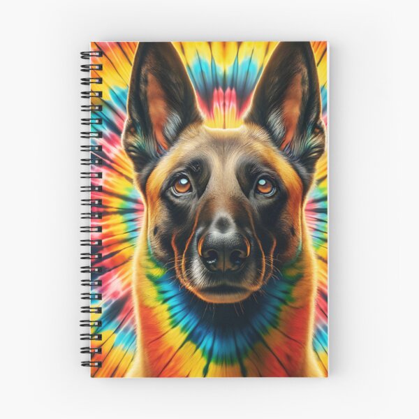Item preview, Tie Dye Belgian Malinois designed and sold by TheAnimalZ00.