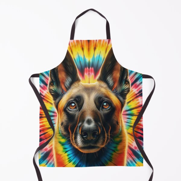 Item preview, Tie Dye Belgian Malinois designed and sold by TheAnimalZ00.