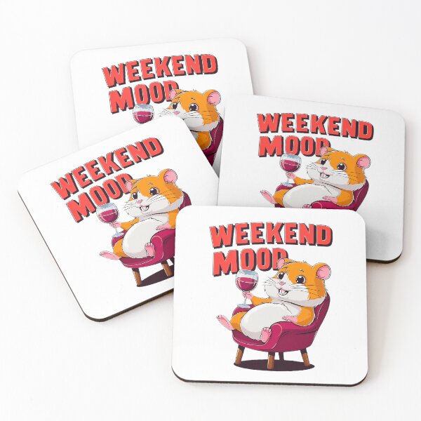 Item preview, Weekend Mood Hamster Design designed and sold by Asil-Shop.