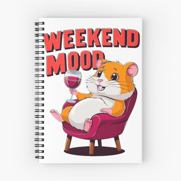 Item preview, Weekend Mood Hamster Design designed and sold by Asil-Shop.