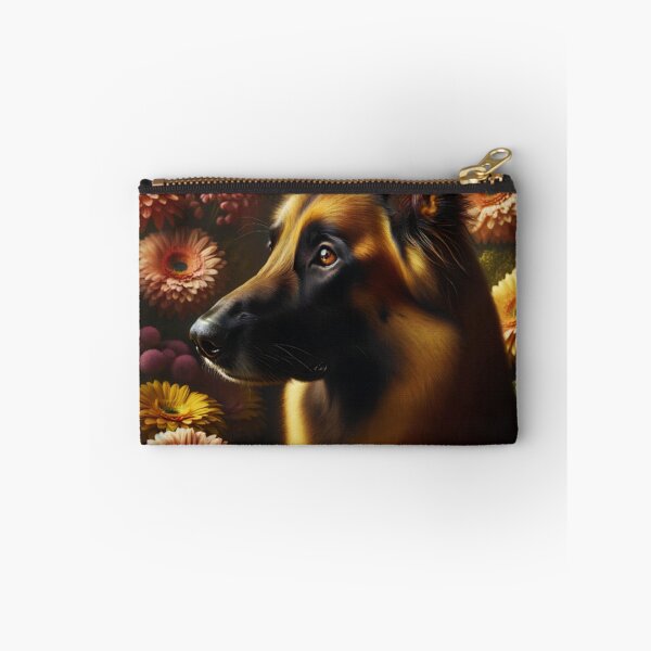 Item preview, Belgian Malinois Flower Portrait designed and sold by TheAnimalZ00.