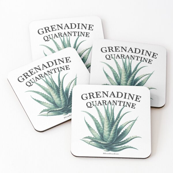 Item preview, Grenadine Quarantine designed and sold by BUABUABUA.
