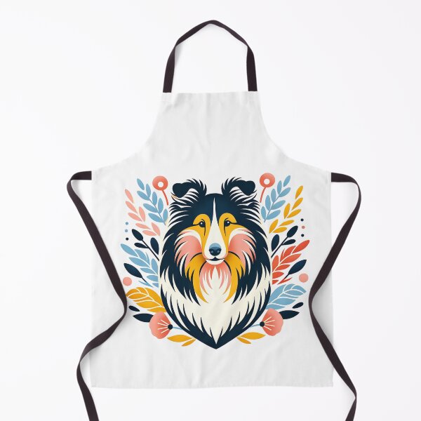 Item preview, Cute Floral Shetland Sheepdog designed and sold by TheAnimalZ00.