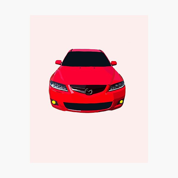 Item preview, Gen 1 Mazda 6 | Mazdaspeed | Red Mazda designed and sold by Bailee Barton.